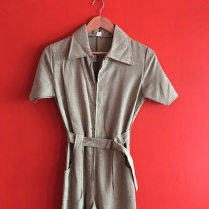 Amazing pale green vintage jumpsuit!!